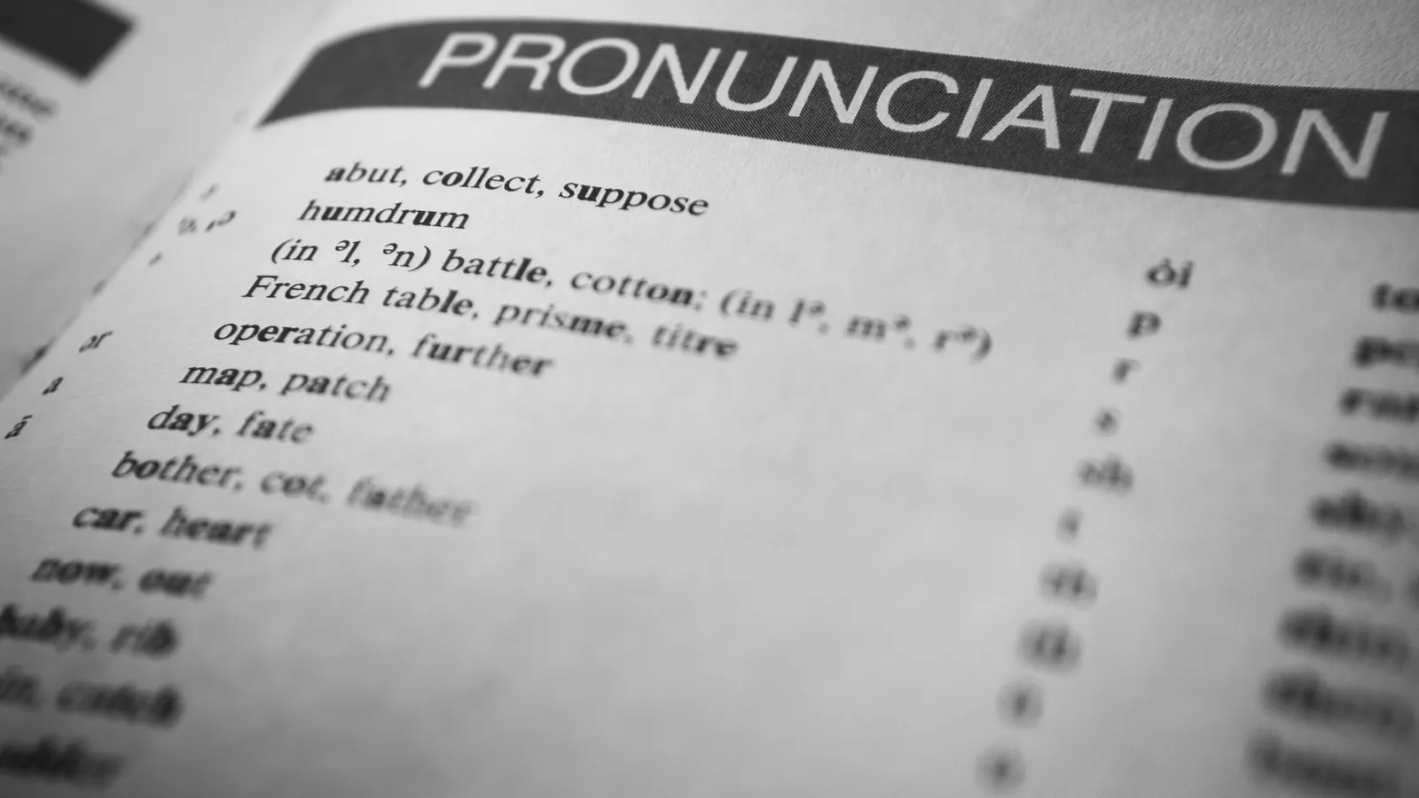 字典頁面特寫，查詢英文縮寫的意義與用法