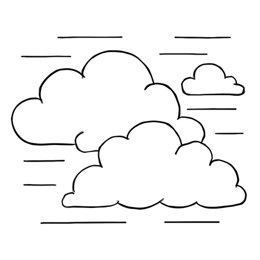 Cloudy weather with no rain
