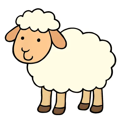 A sheep