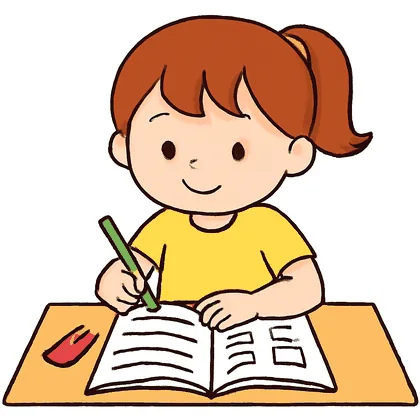 Finish her homework