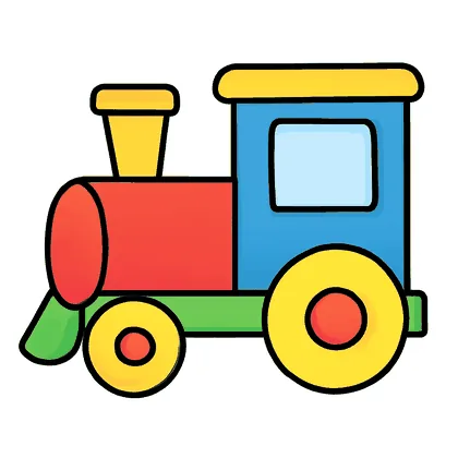 A toy train