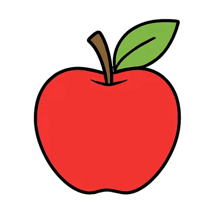 An apple